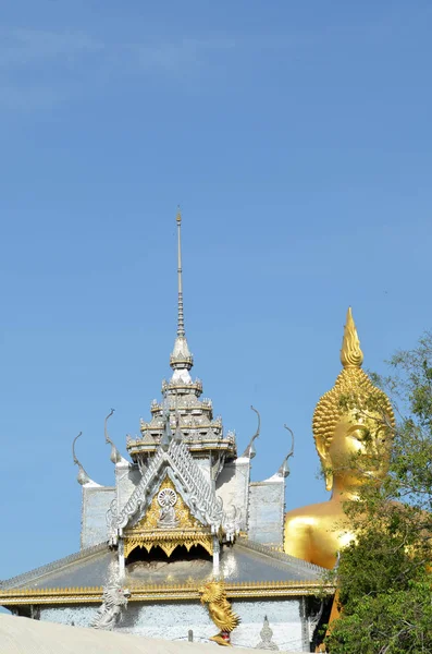 Der Teil Des Thailändischen Tempels — Stockfoto