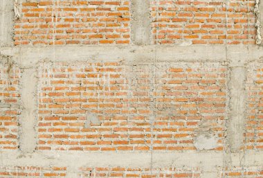 Tuğla duvar dokusunun soyut arkaplanı