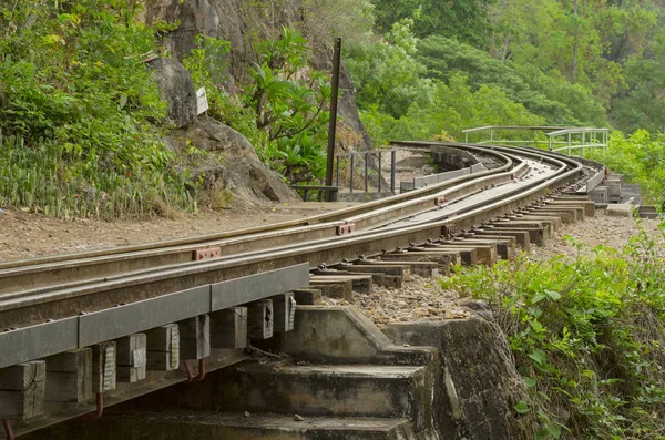 Ferrocarril Río Kwai Tailandia —  Fotos de Stock