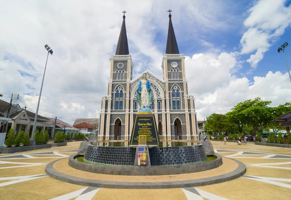 Igreja Católica Província Chantaburi Tailândia — Fotografia de Stock