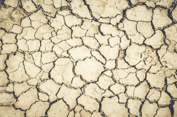 Fondo Seco Tierra Agrietada Textura Del Desierto Arcilla — Foto de Stock