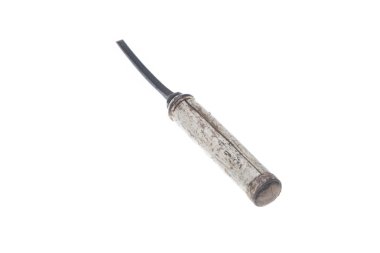 Beyaz arka plan üzerinde izole eski marangoz aracı planya