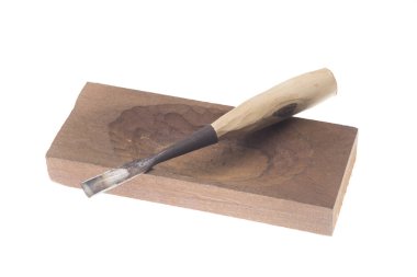 Beyaz arka plan üzerinde izole eski marangoz aracı planya