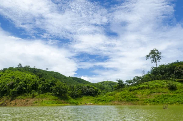 Campo Bosque Verde Tropical Parque Nacional Tailandia — Foto de Stock
