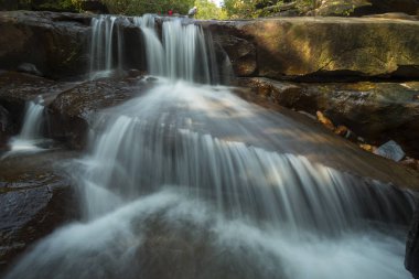 beautiful view of waterfall, Thailand