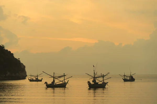 Bateau Pêche Local Thaïlande — Photo