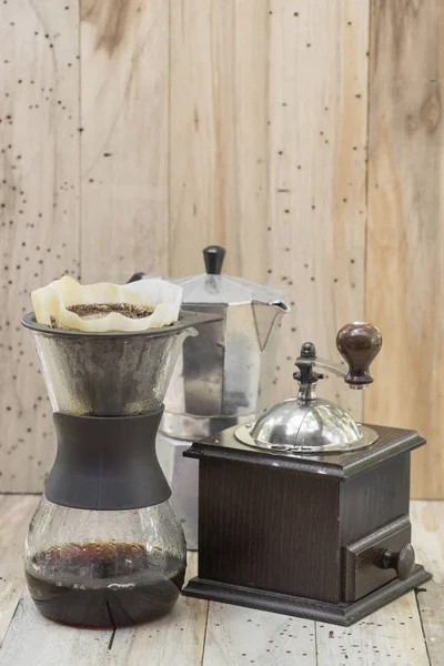 Set Coffee Drip — Stock Photo, Image