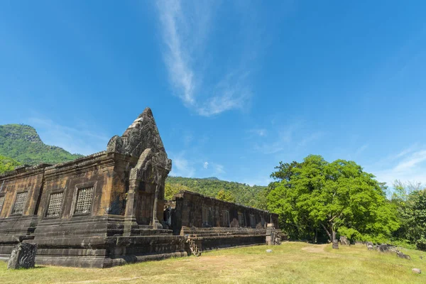 增值税普或 Wat Phu 是教科文组织世界文化遗产在老挝南部占巴色 — 图库照片