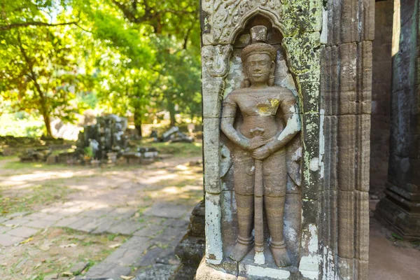 Άποψη Του Φου Φπα Wat Phu Είναι Μνημείο Παγκόσμιας Πολιτιστικής — Φωτογραφία Αρχείου