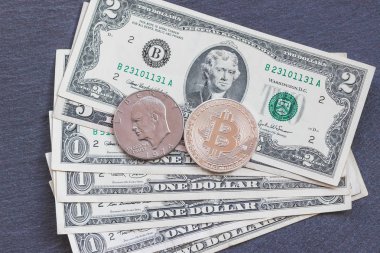 Amerikan Doları üzerinden arka plan