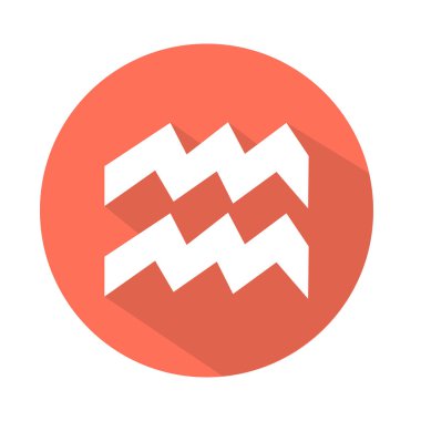 Renkli astrolojik simgesini