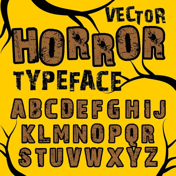 Typ Vintage písma — Stockový vektor