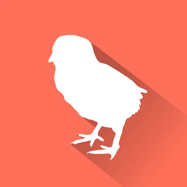 Sparrow Flat icon — Vector de stoc