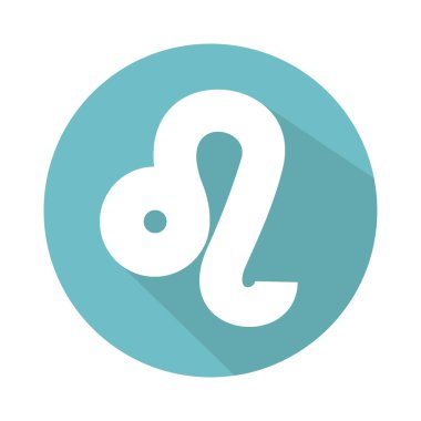 Renkli astrolojik simgesini