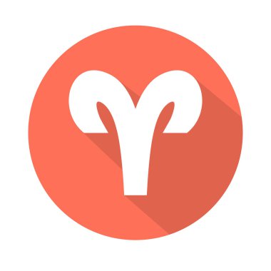 Renkli astrolojik simgesini