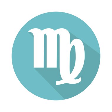 Renkli astrolojik simgesini