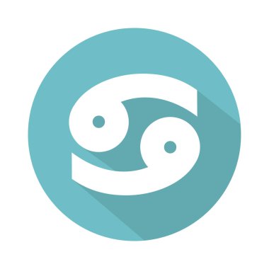 Renkli astrolojik simgesini