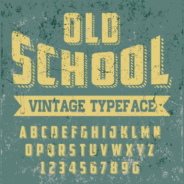 Vintage yazı - Old School
