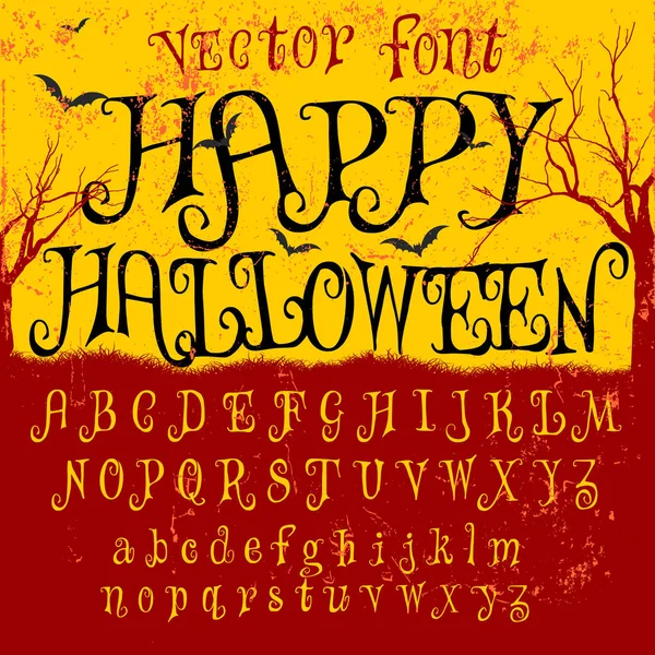 Happy Halloween накреслення — стоковий вектор