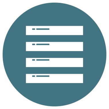 Denetim listesi satırı simgesi