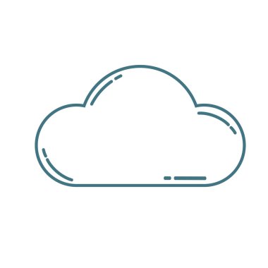 bulutlu hava simgesi