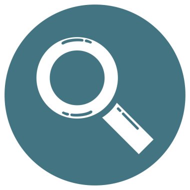 Yakınlaştır basit simgesini