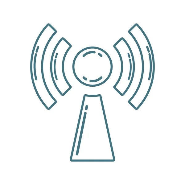 Radio signal icon — Stock Vector