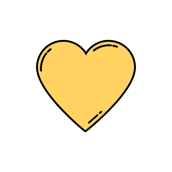 Heart web icon — Stock Vector