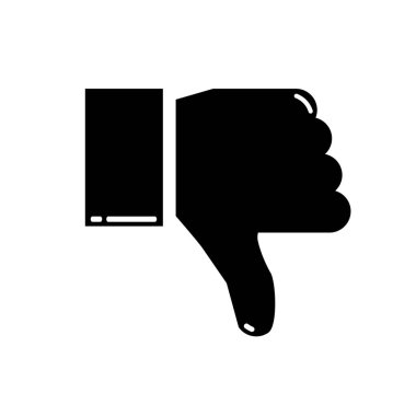 Sevmediğim düz simgesi