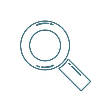 Yakınlaştır basit simgesini