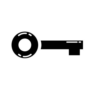 anahtar düz simgesi