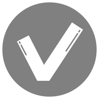 onay işareti simgesi