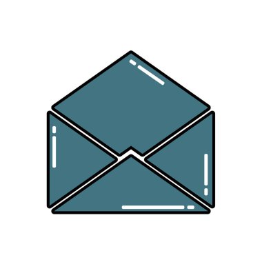 Zarf simgesini açın.