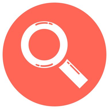 Yakınlaştır basit simgesini