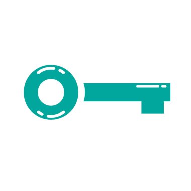 anahtar düz simgesi