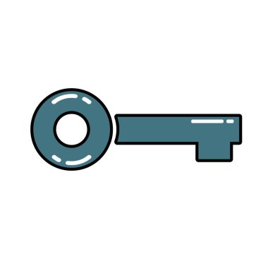 anahtar düz simgesi