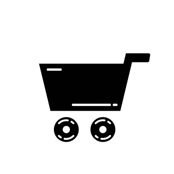 Shopping cart line icon — Stock Vector