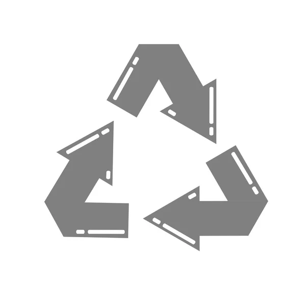 Recycle sign icon — Stock Vector