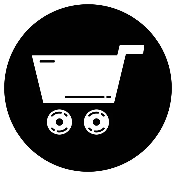 Shopping cart line icon — Stock Vector