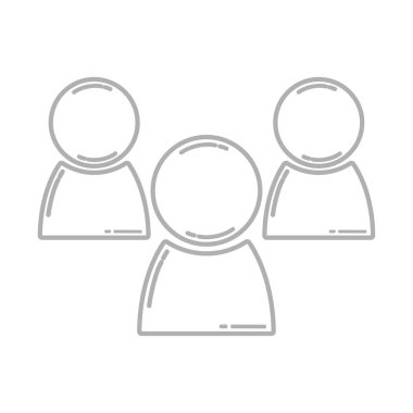 Grup insanların web simgesi