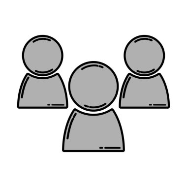 Grup insanların web simgesi