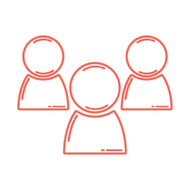 Grup insanların web simgesi