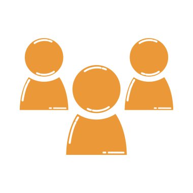 Grup insanların web simgesi