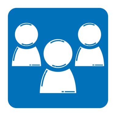 Grup insanların web simgesi