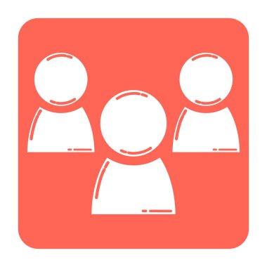 Grup insanların web simgesi