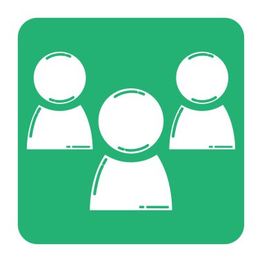 Grup insanların web simgesi
