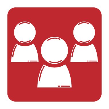 Grup insanların web simgesi