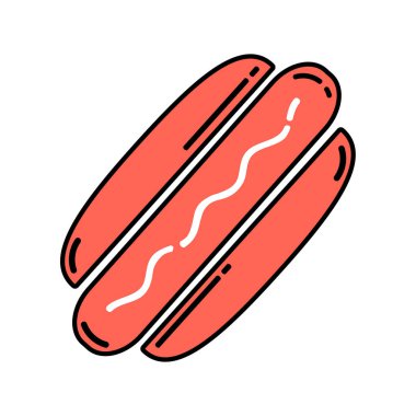Sosisli sandviç simgesi