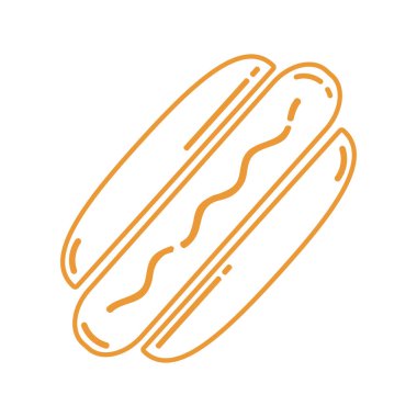 Sosisli sandviç simgesi