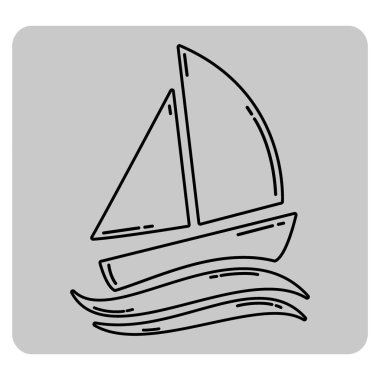 Yelkenli Gemi Simgesi